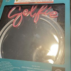 Selfie neon light