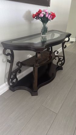 Glass table