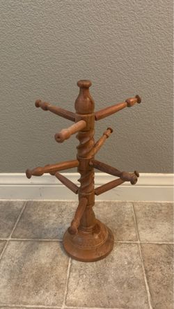 Wooden Jewelry Holder