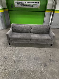 Brown West Elm Sofa 87” - FREE DELIVERY