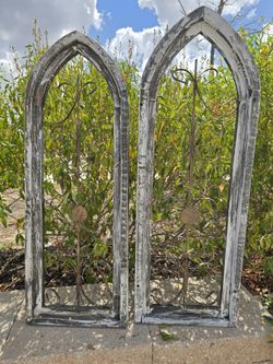 Rustic Cathedral Windows Arches