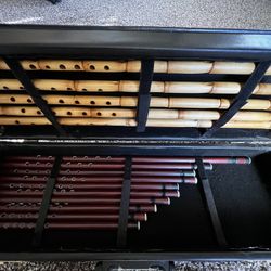 15 Piece Turkish Reed Flute Kaval Set With Case