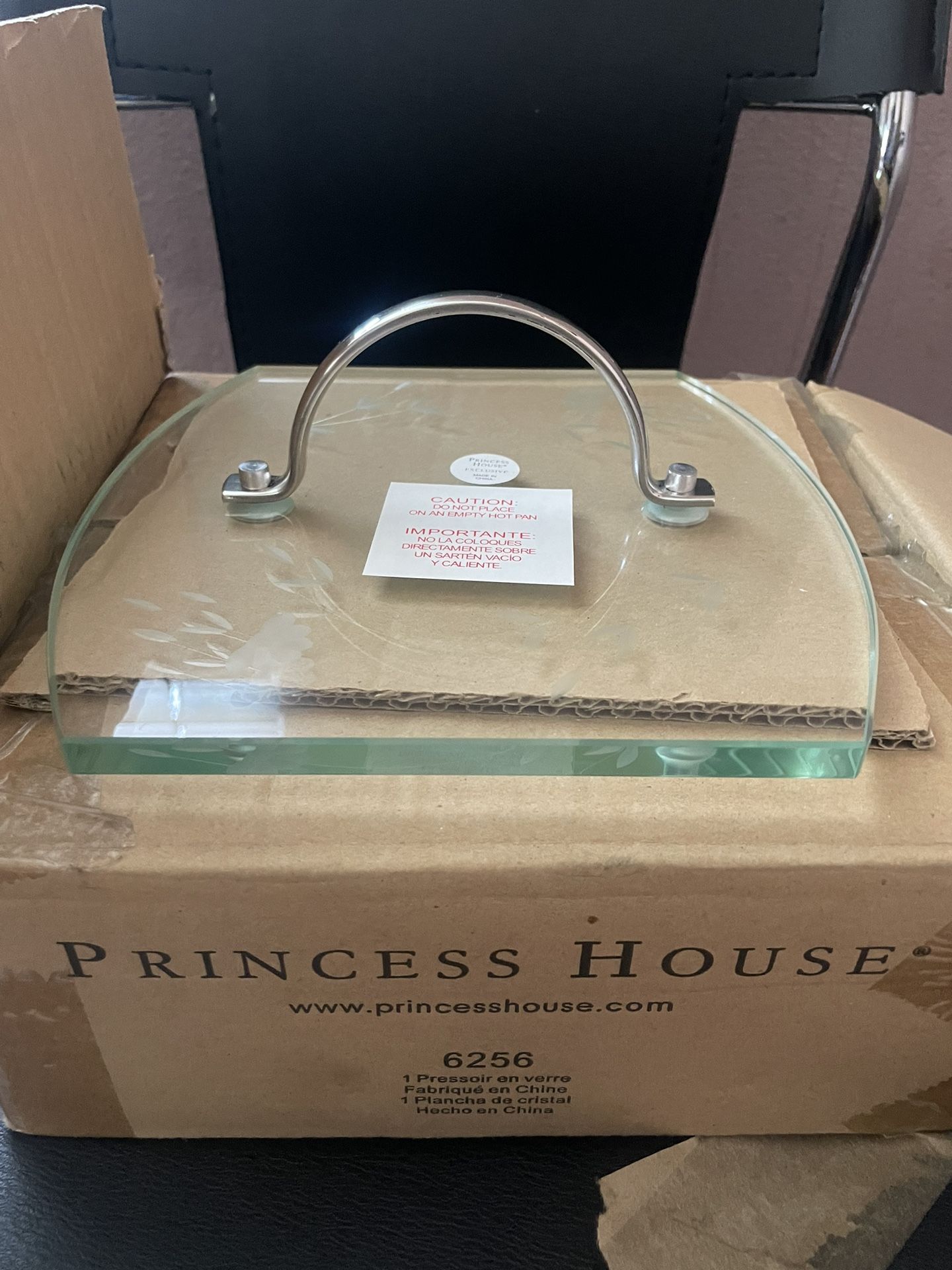 Princess House Glass Press 6256 Plancha De Cristal Prensa Replacements