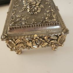 Unique Antique Music Box.made In Japan, There Is Compartment For Jewelry 