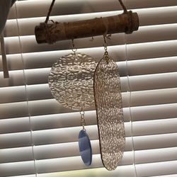 handmade stained glass suncatcher