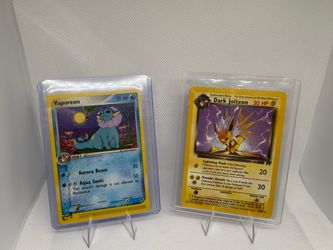 Vintage Pokémon Eeveelution Bundle – Vaporeon & Dark Jolteon