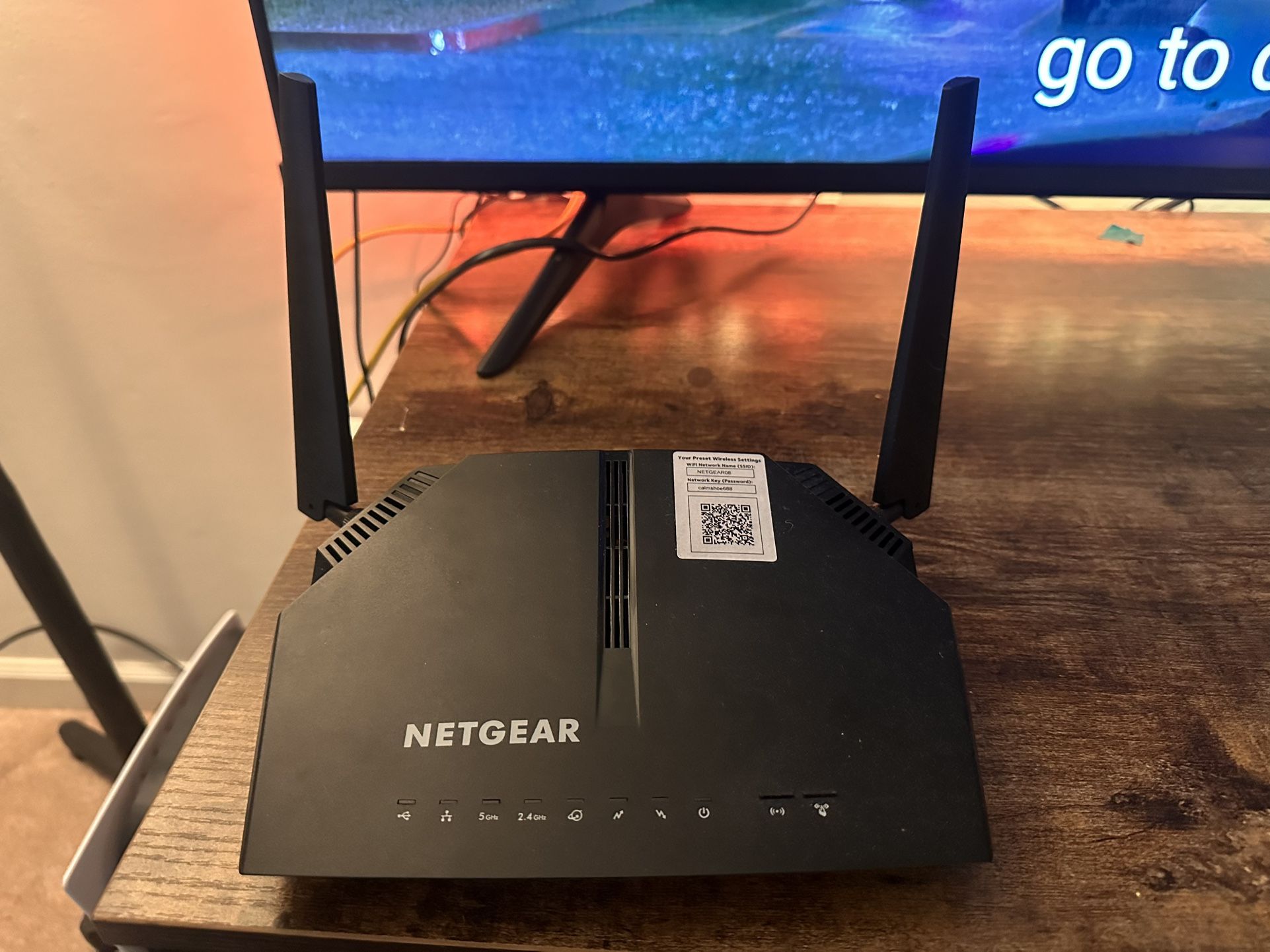 Netgear 08 Modem + Router