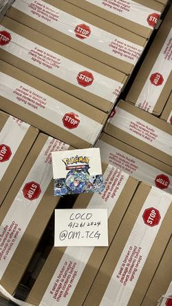 Pokemon Stellar Crown SV07 Booster Box Display 36 Packs English Card Sealed Case
