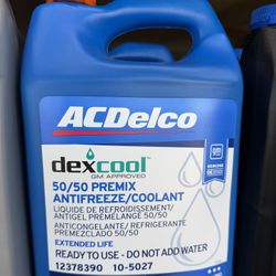 Acdelco Dexcool Antifreez Coolant 50/50