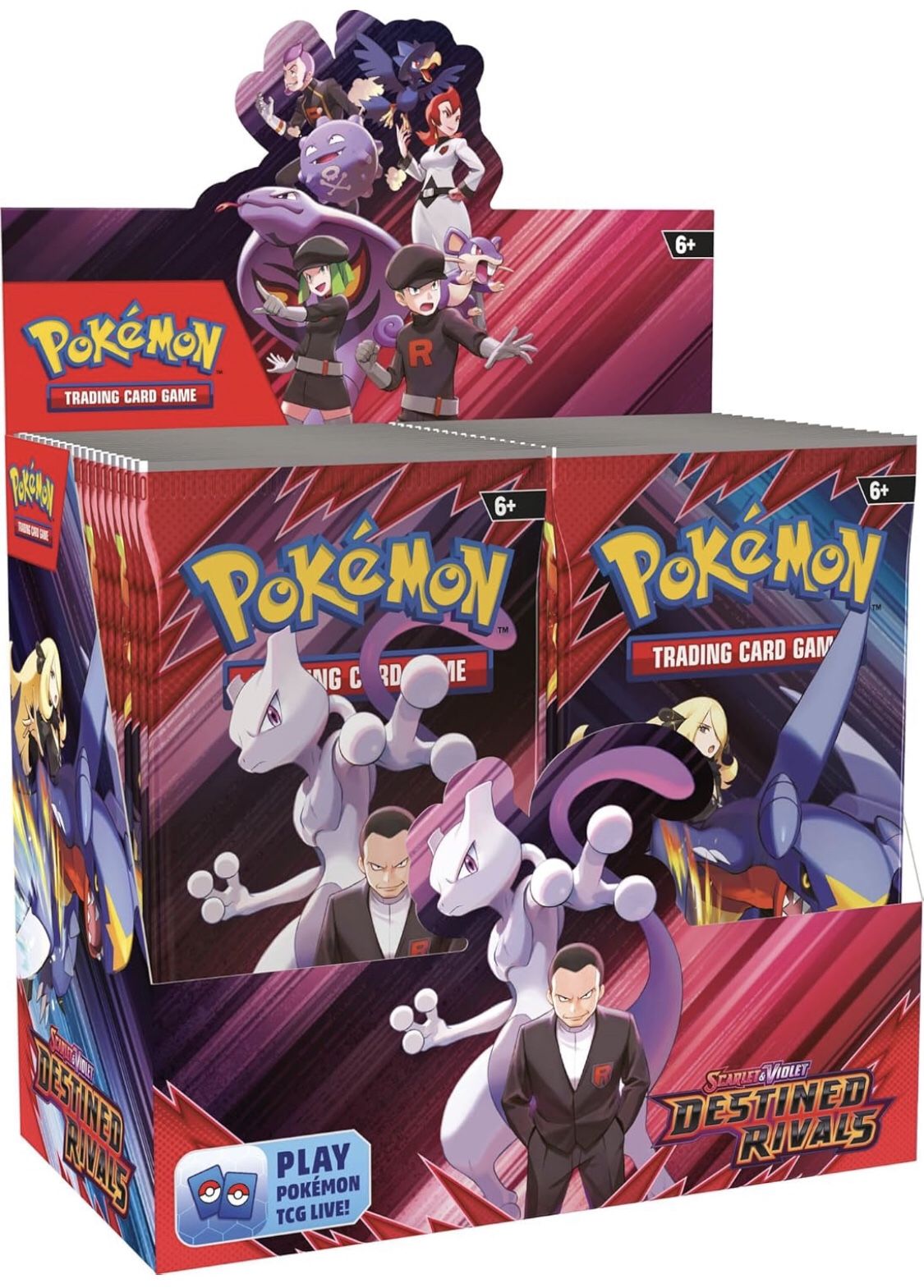 Pokemon TCG: Scarlet & Violet - Destined Rivals Booster Display Box - 36 Packs