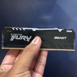 Kingston FURY Beast DDR4 DIMM 16 GB 3200MHz 288-Pin RAM Module KF432C16BBAK