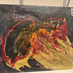 “thunderstorm” Oil Abstract 