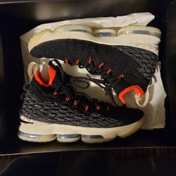 Lebron 15 Infrared Excellent Cond Sz 9.5 $130