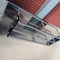 glass TV stand