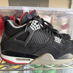 air jordan 4 retro bred black red 2019