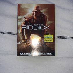 Riddick DVD 