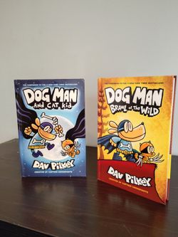 Dog Man Book Set by Dav Pilkey – 2 Books