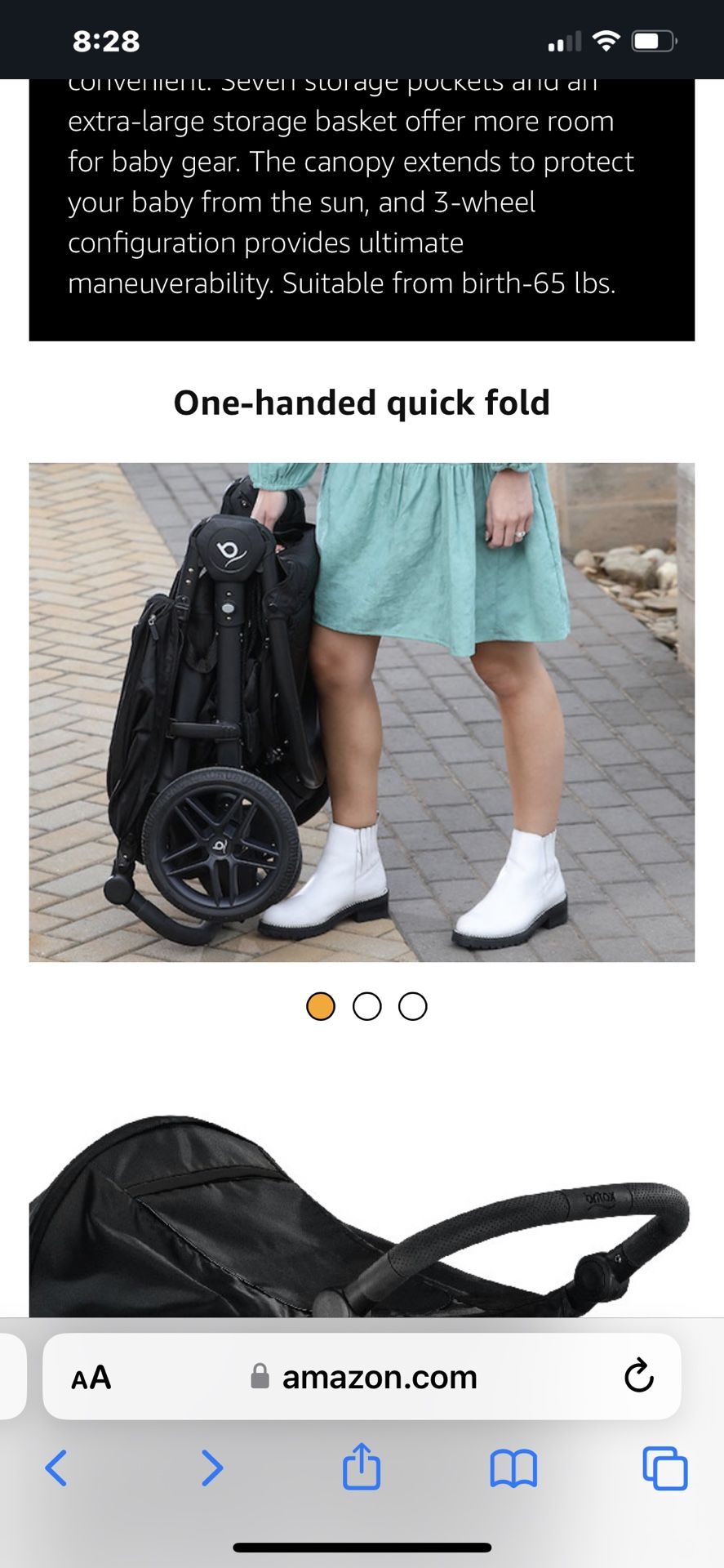 Stoller- 3 Wheel Jogger, BRITX—B -AGIL