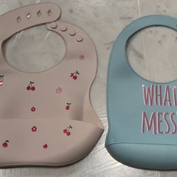 Lot of 24 Bibs & Burp Cloths