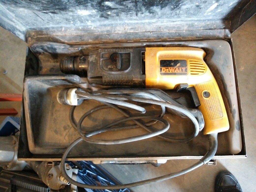 Dewalt corded rotary hammer