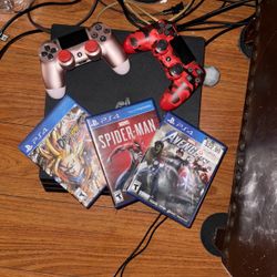 PS4 With Controllers For Sale