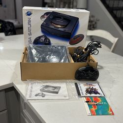 Model 1 SEGA Saturn 🪐 Rare Clean Virtual Fighter Tested Working! Collectors! 🪐