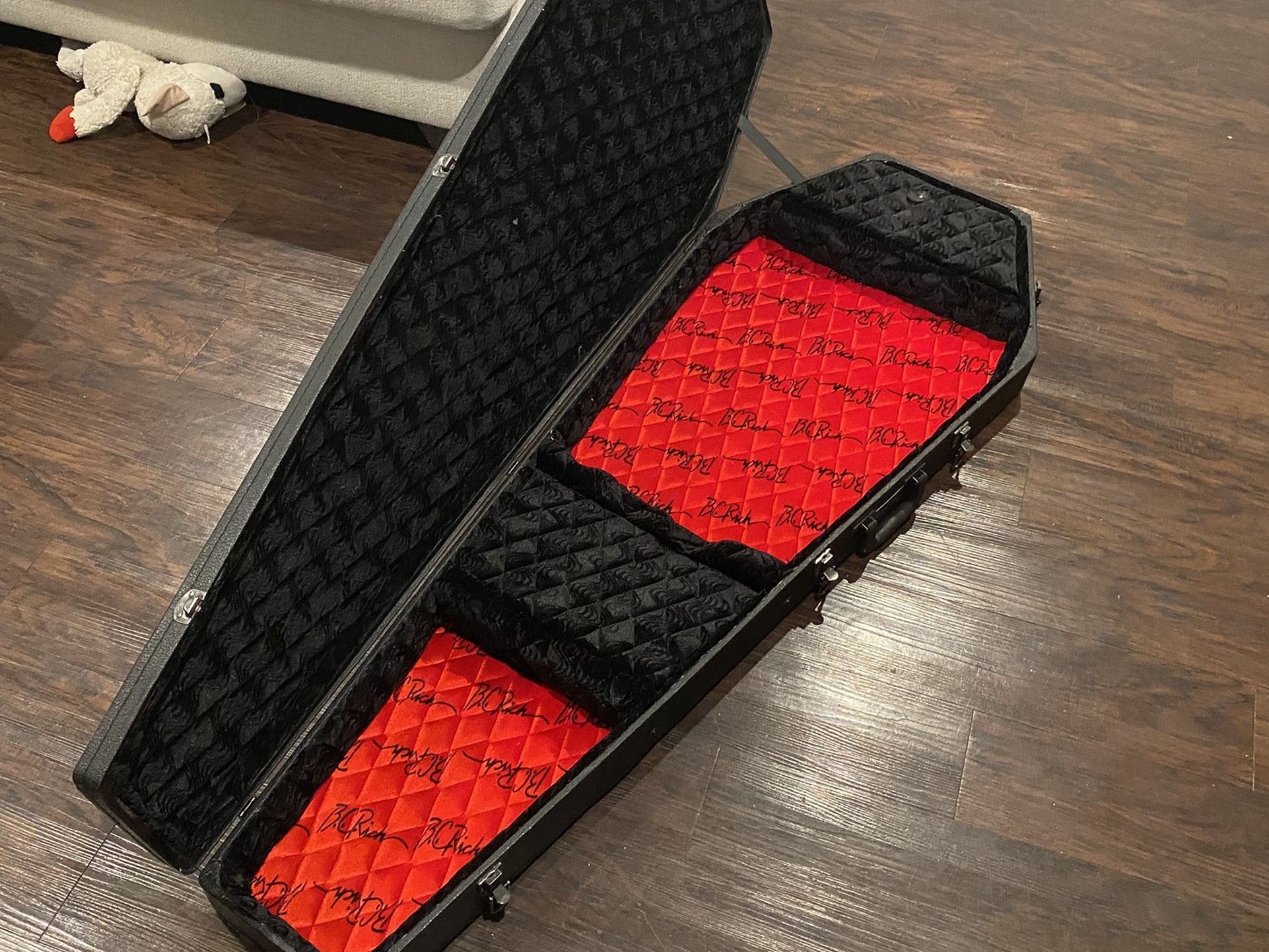 B.C. Rich Coffin-Shaped Guitar Case