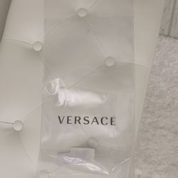Empty Versace Plastic Bag