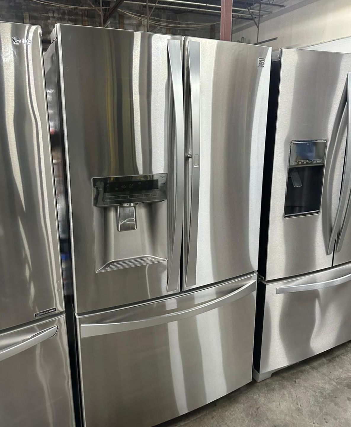 LG French Door Refrigerator Stainless Steel IceMaker