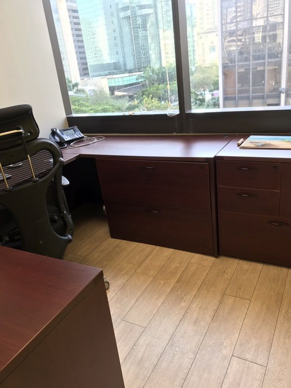 Executive secretary desk