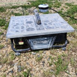 Kobalt Table Tile Saw LOOK!!!!