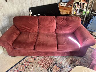 Large Red Couch (90”)