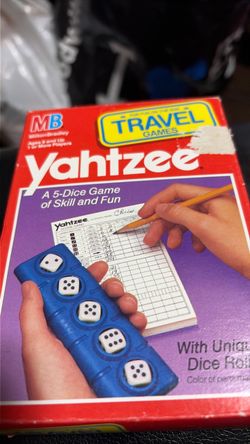 Milton Bradley Travel Yahtzee Game