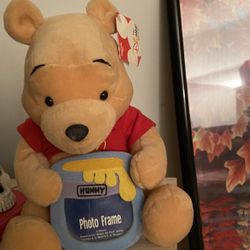Winnie The Pooh Picture Frame Bear 