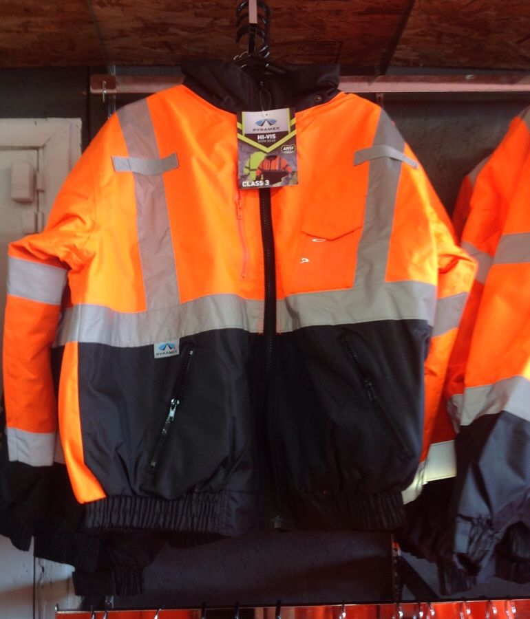 Class 3 High Visibility Safety Jacket with Removable Fleece