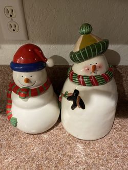 Snowman Cookie Jars