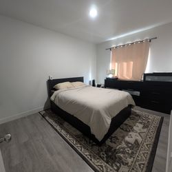 IKEA BRIMNES Queen Bed Frame With Storage 