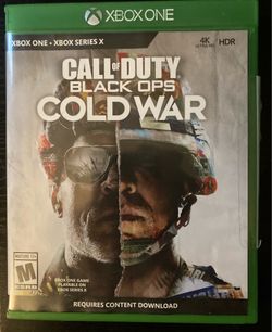 Call of duty black ops Cold War Xbox one
