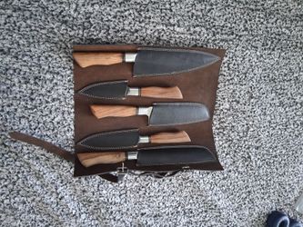 5 piece roll knife set