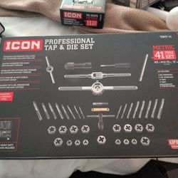Icon Professional Tap And Die Set (Metric)