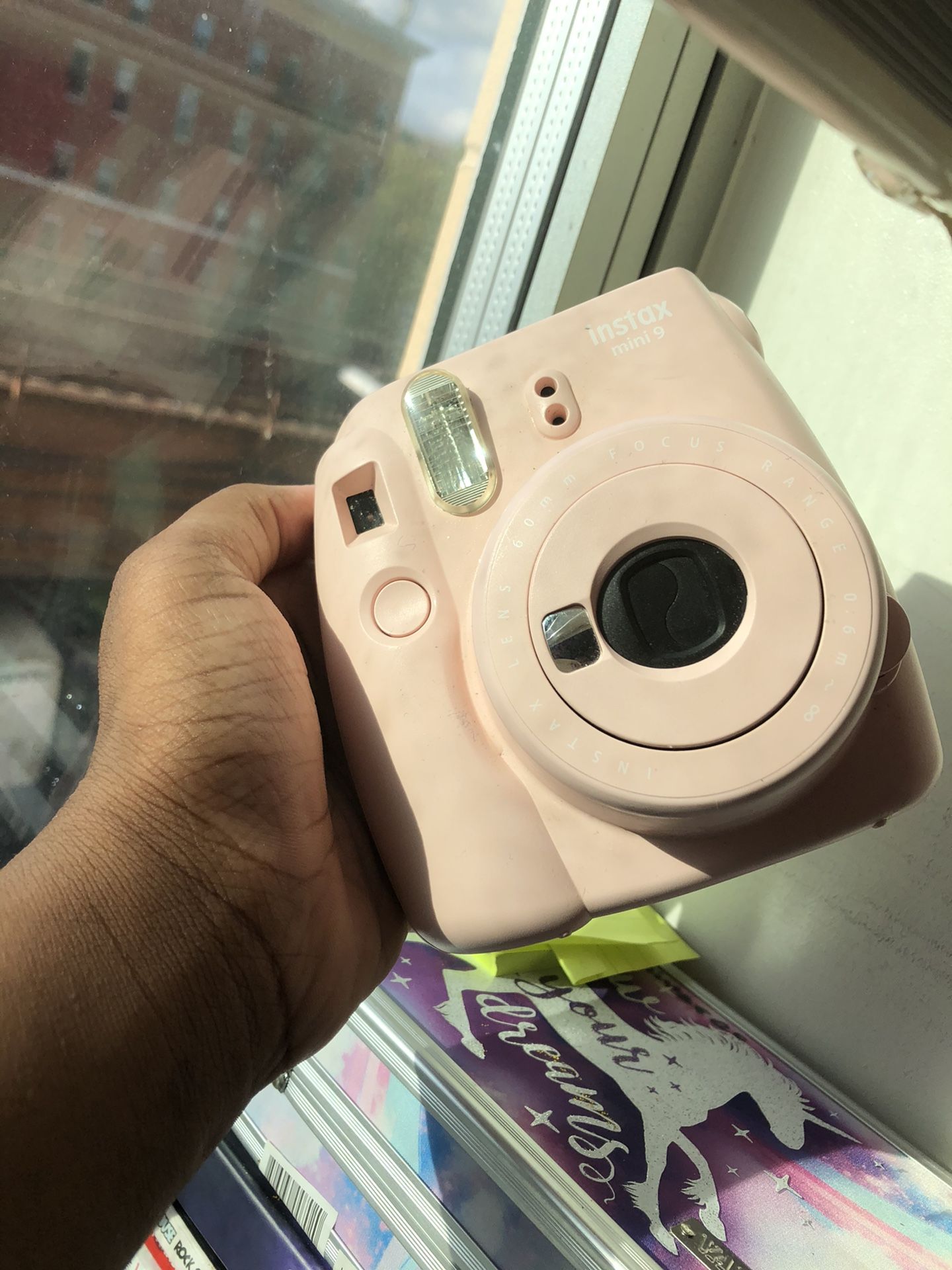 USED NEW CONDITION INSTAX MINI LIGHT PINK CAMERA