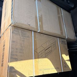 97 INCH FARMHOUSE TV STAND 