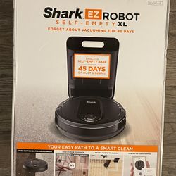 Shark EZ Wi-Fi Connected Robot Vacuum with XL Self-Empty Base - RV911AE