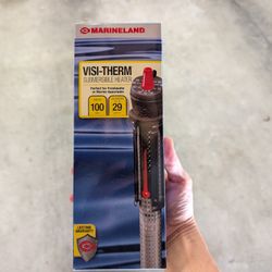 Aquarium Heater 100w Freshwater Saltwater Reef Up To 29 Gallons