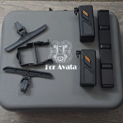 DJI Avata Drone Carring Case,  Batteries, Landing Gear and Battery Lock And Charger