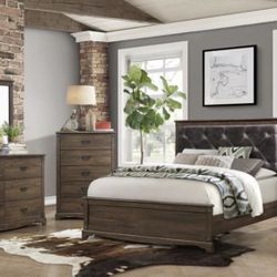 Wood Bedroom Set 