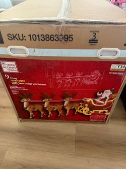 Santa sleigh