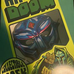 MF DOOM Official Rhymesayers Collectible Mask Sapphire Blue last merch ever released