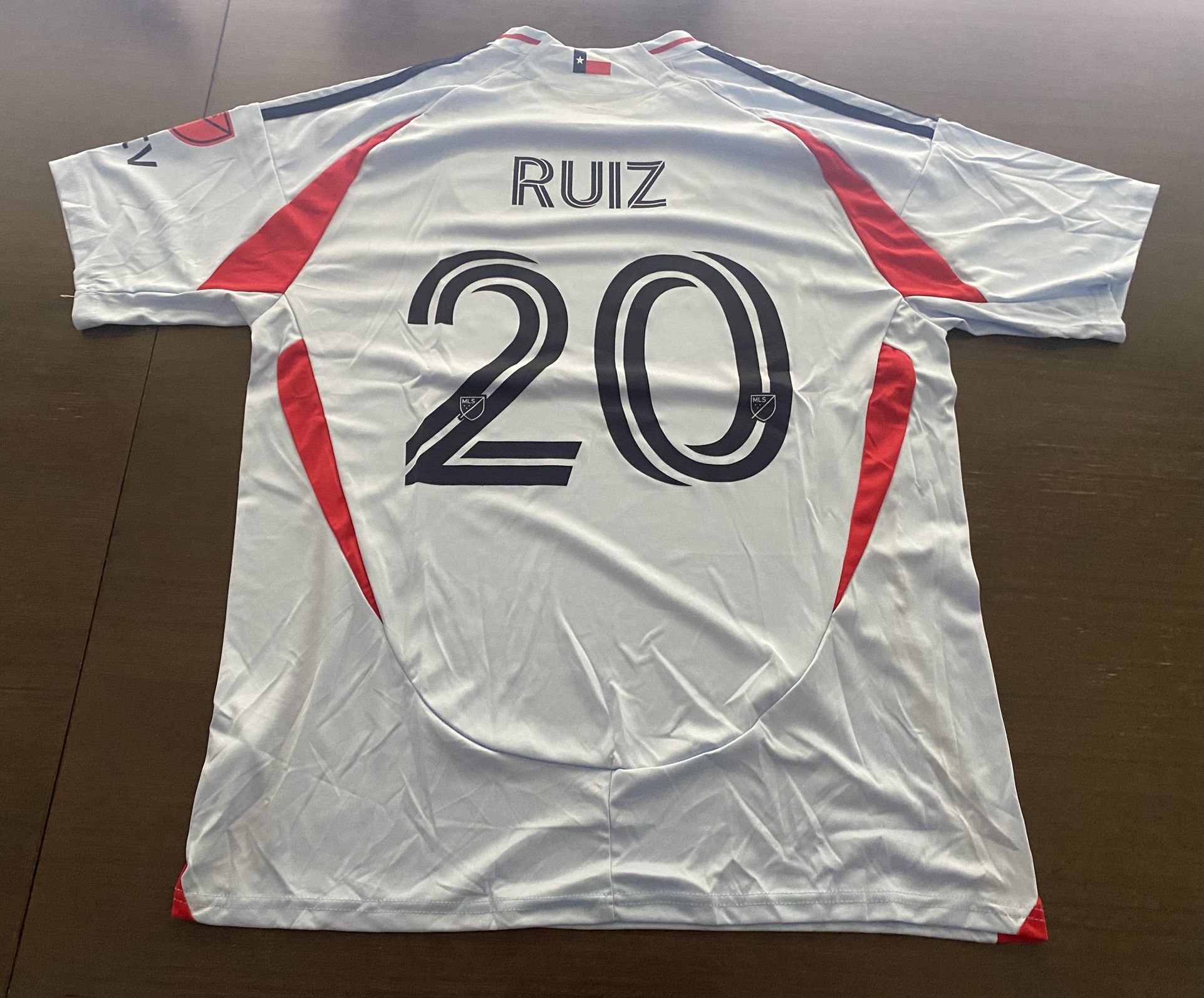Carlos Ruiz FC Dallas XXL Soccer Jersey New #20 MLS Adidas Men Adult New NWT #20