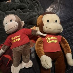 Curious George Plushies 
